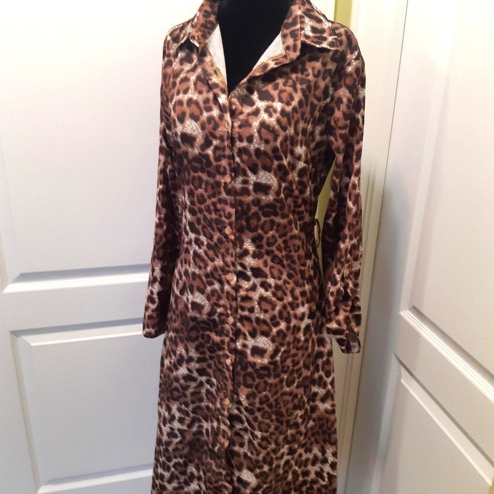 Leopard Print Dress
